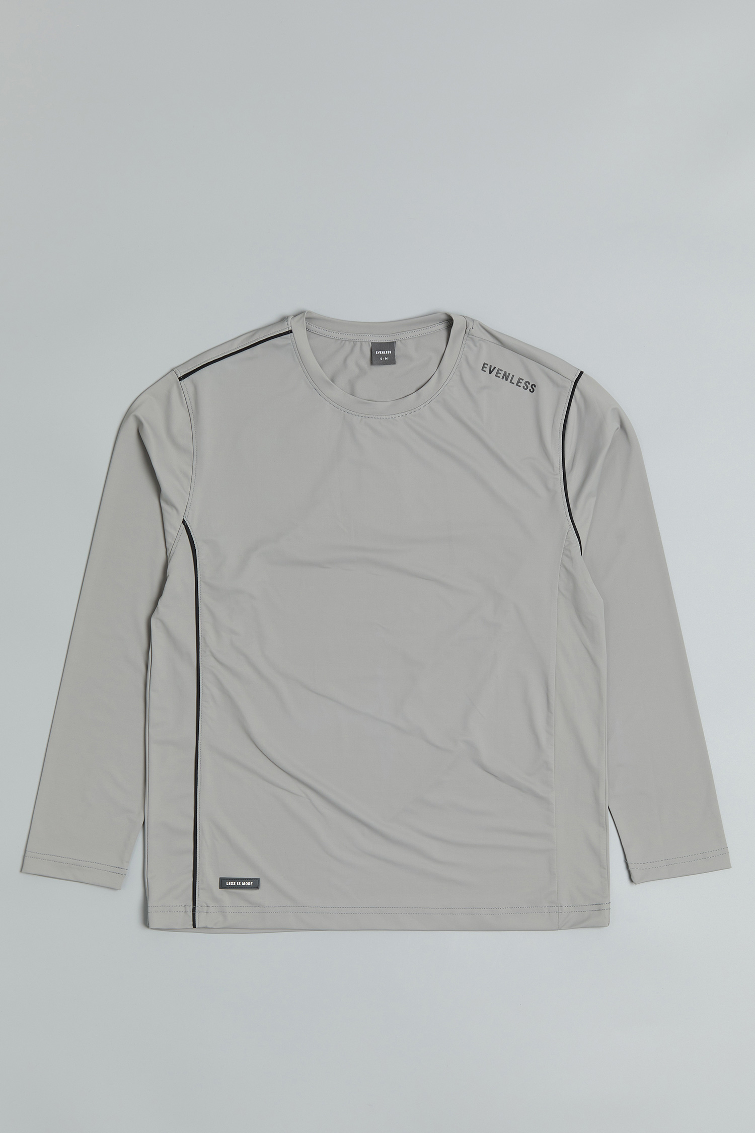 嵌線造型 長袖上衣