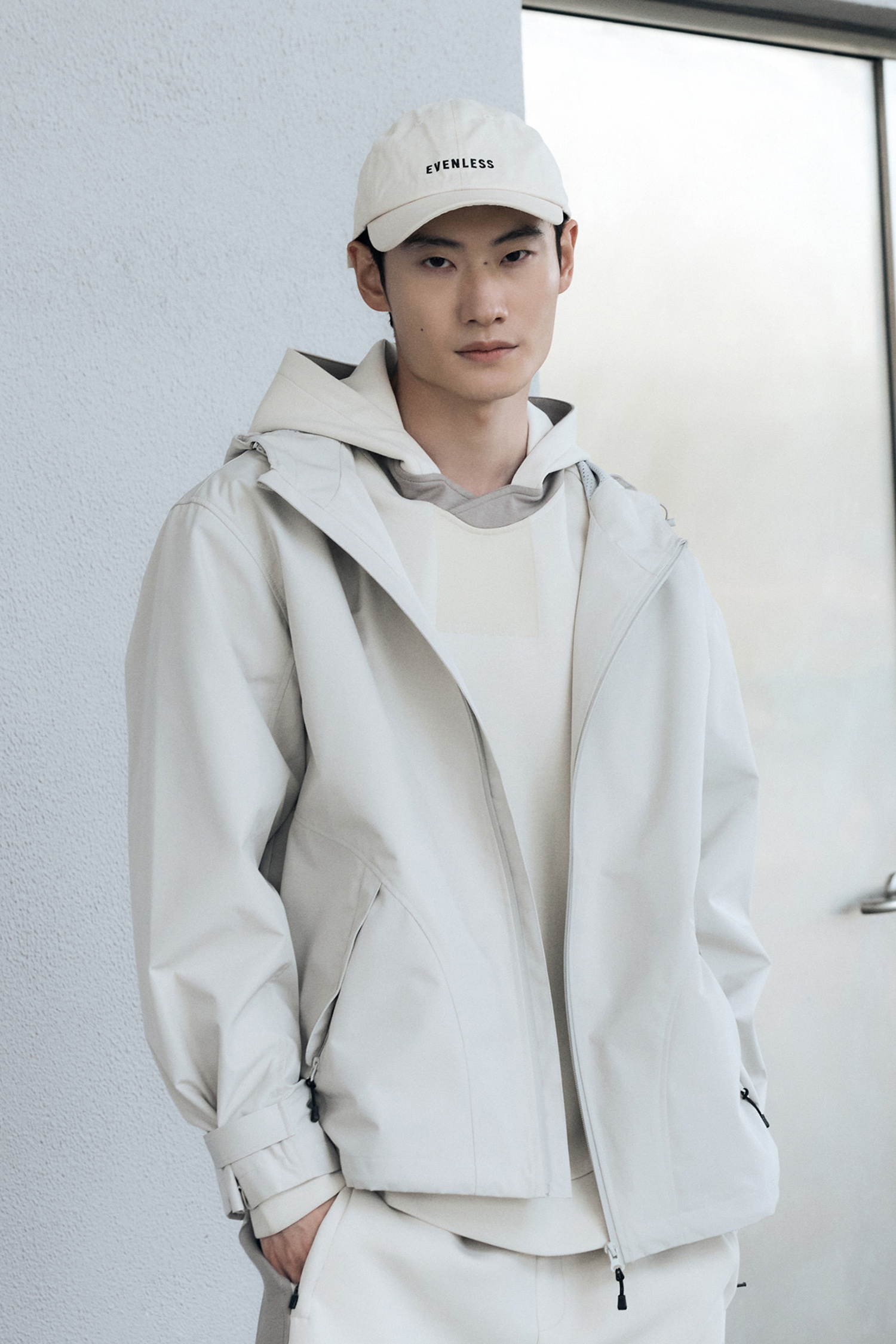 網背機能防潑水外套