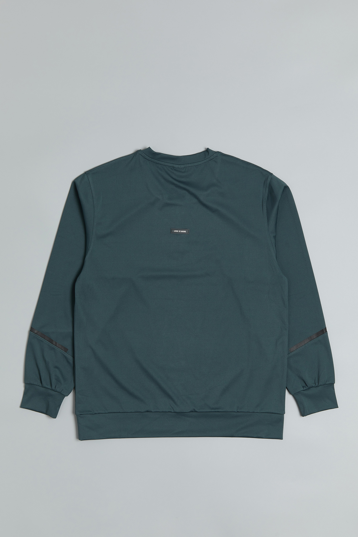 結構線反光印長袖上衣