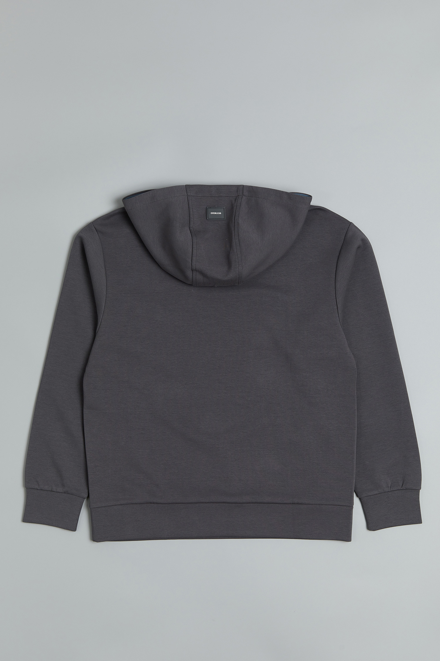 空氣層解構連帽長上衣