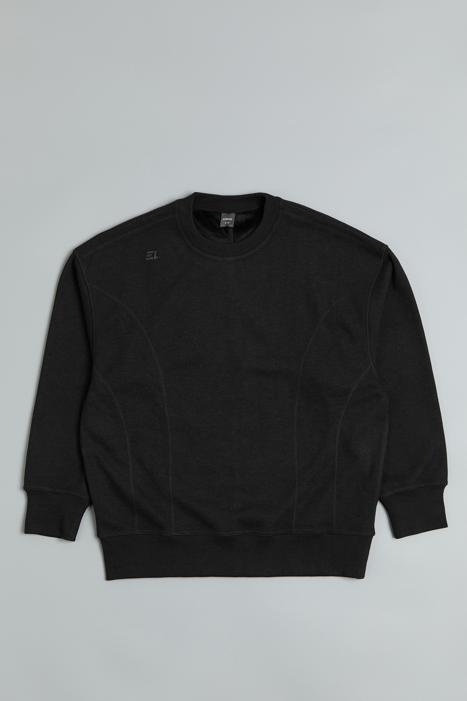 刷絨爬線長袖上衣(蓄熱絨)