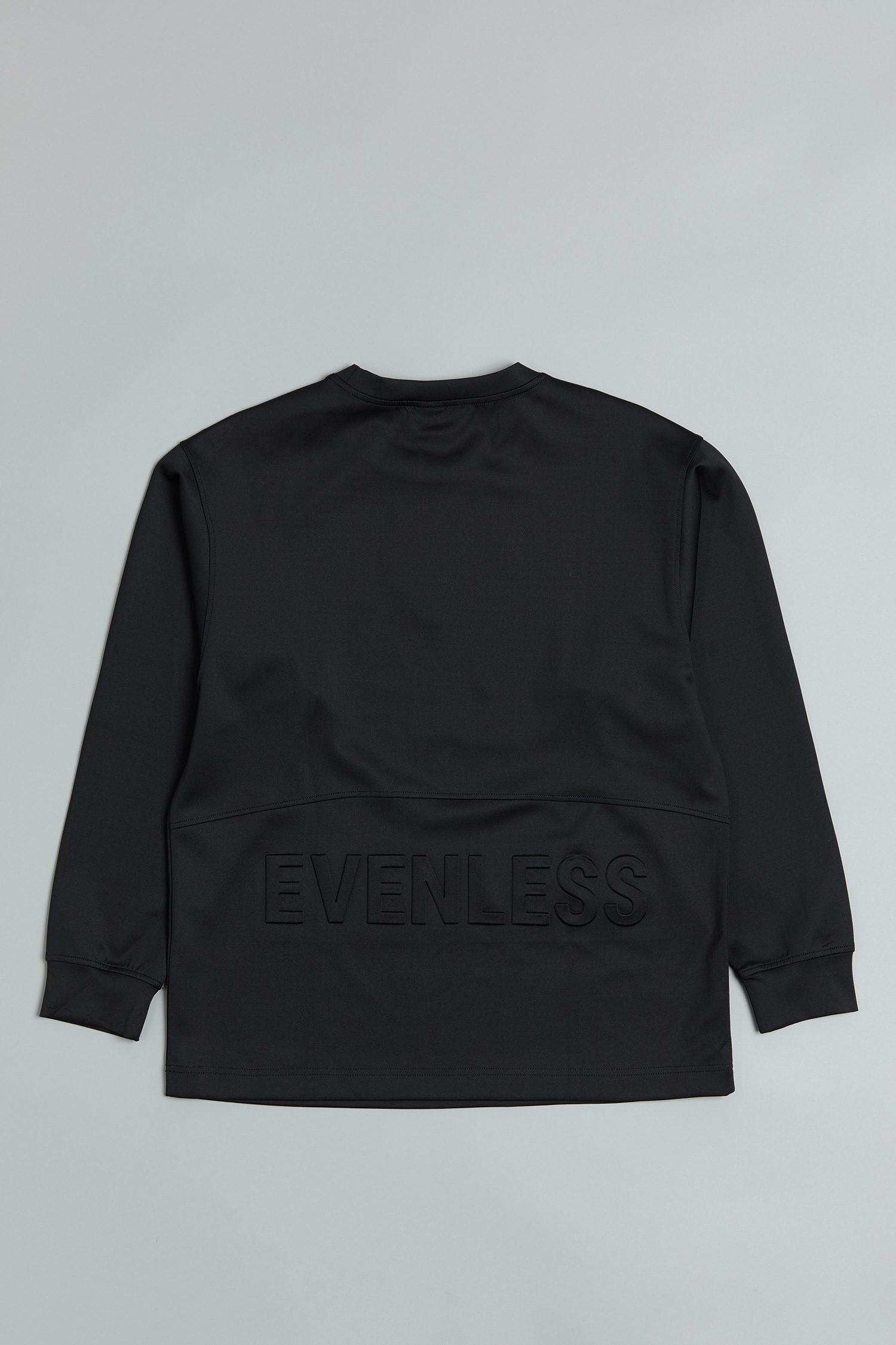 立體印花高彈長袖上衣