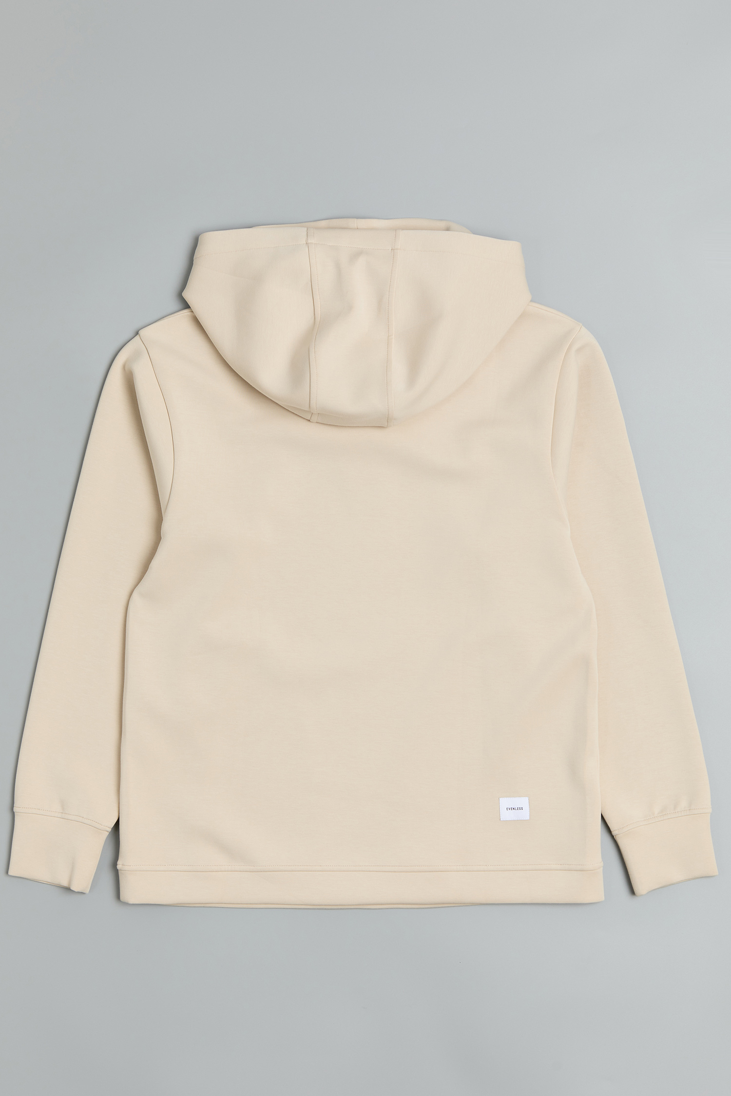 空氣層高領連帽上衣