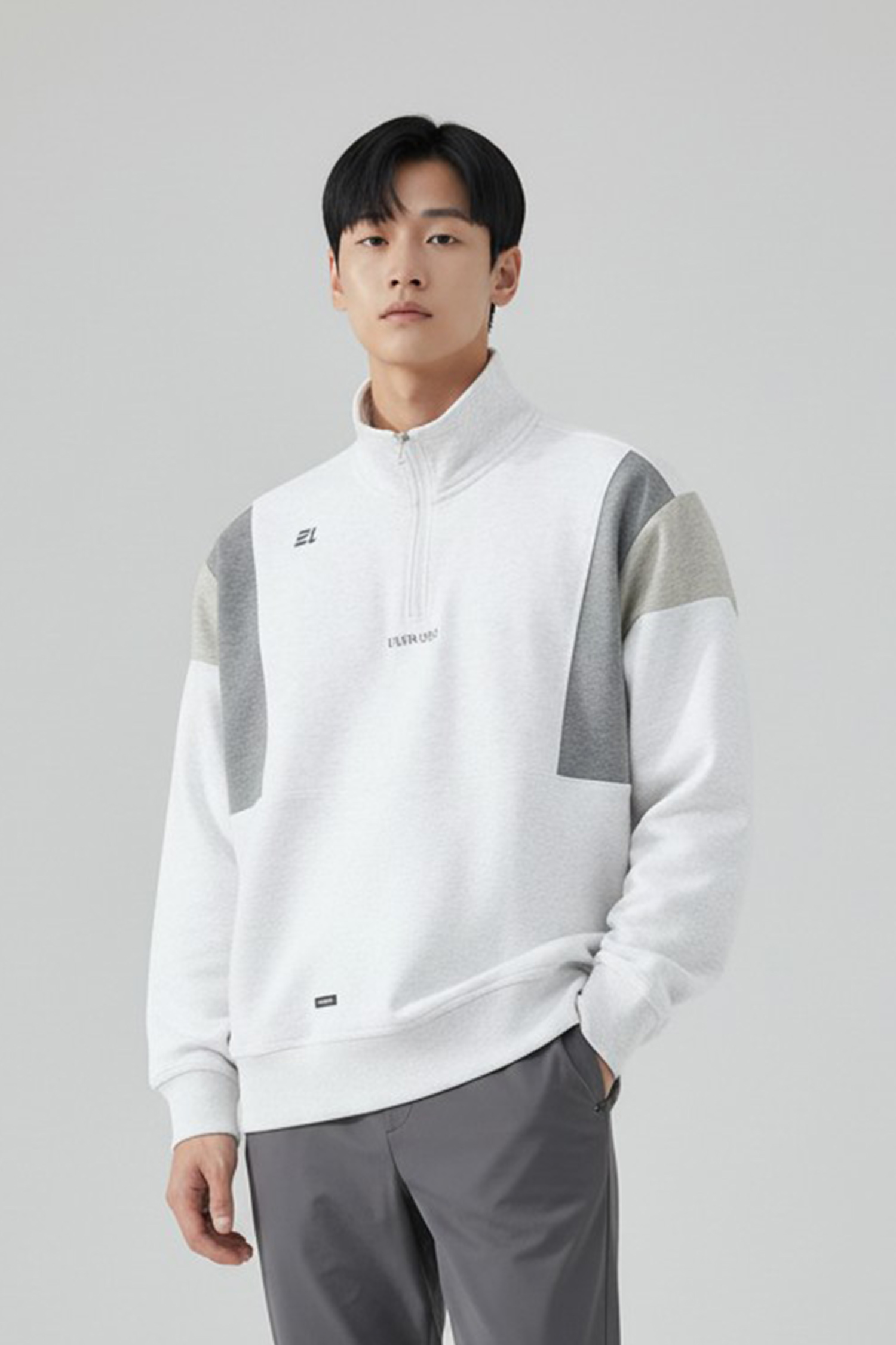 蓄熱校隊風長袖上衣