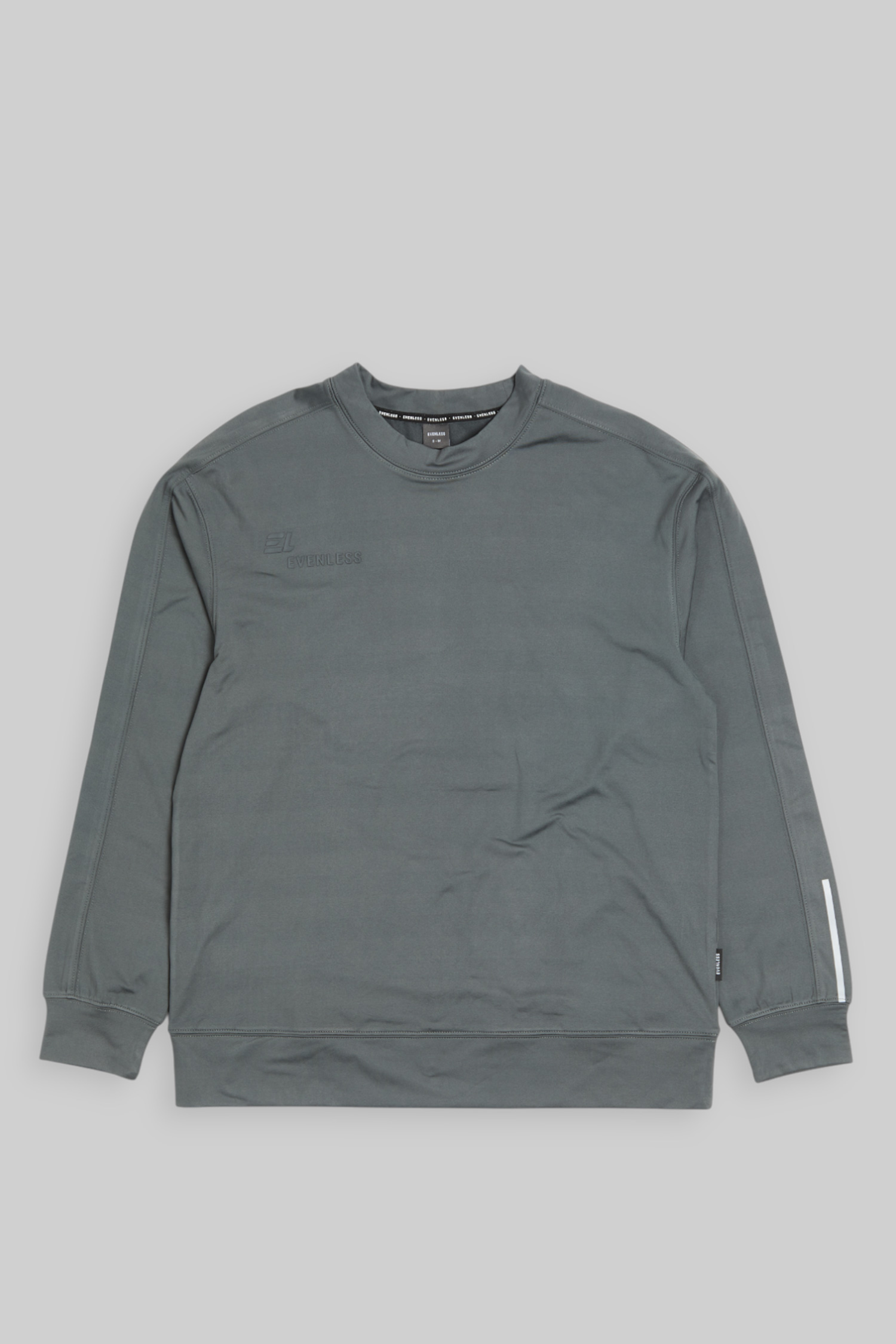 輕量刷絨高領長袖上衣