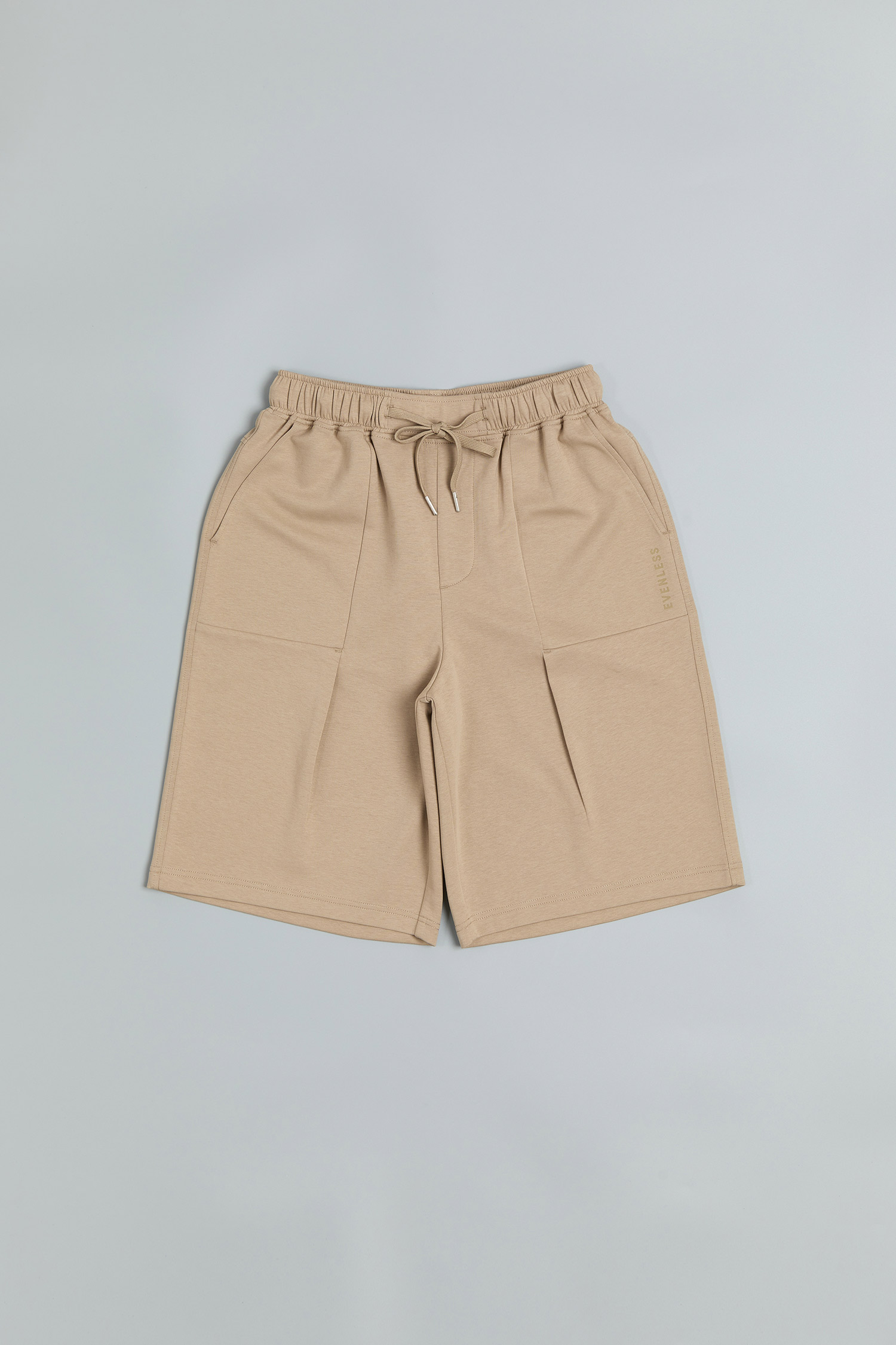 EVENLESS 空氣層 抓褶機能口袋短褲