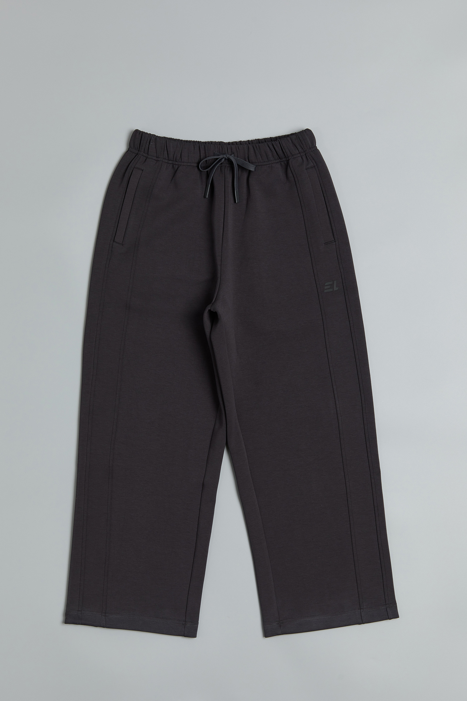 空氣層修身直筒長褲