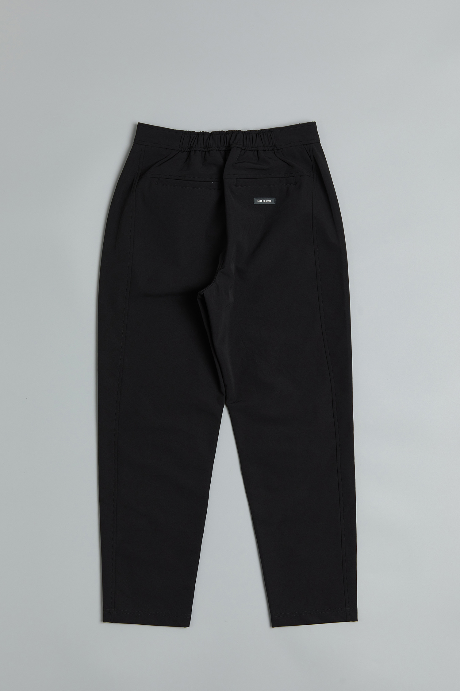 立體褶修身登山長褲