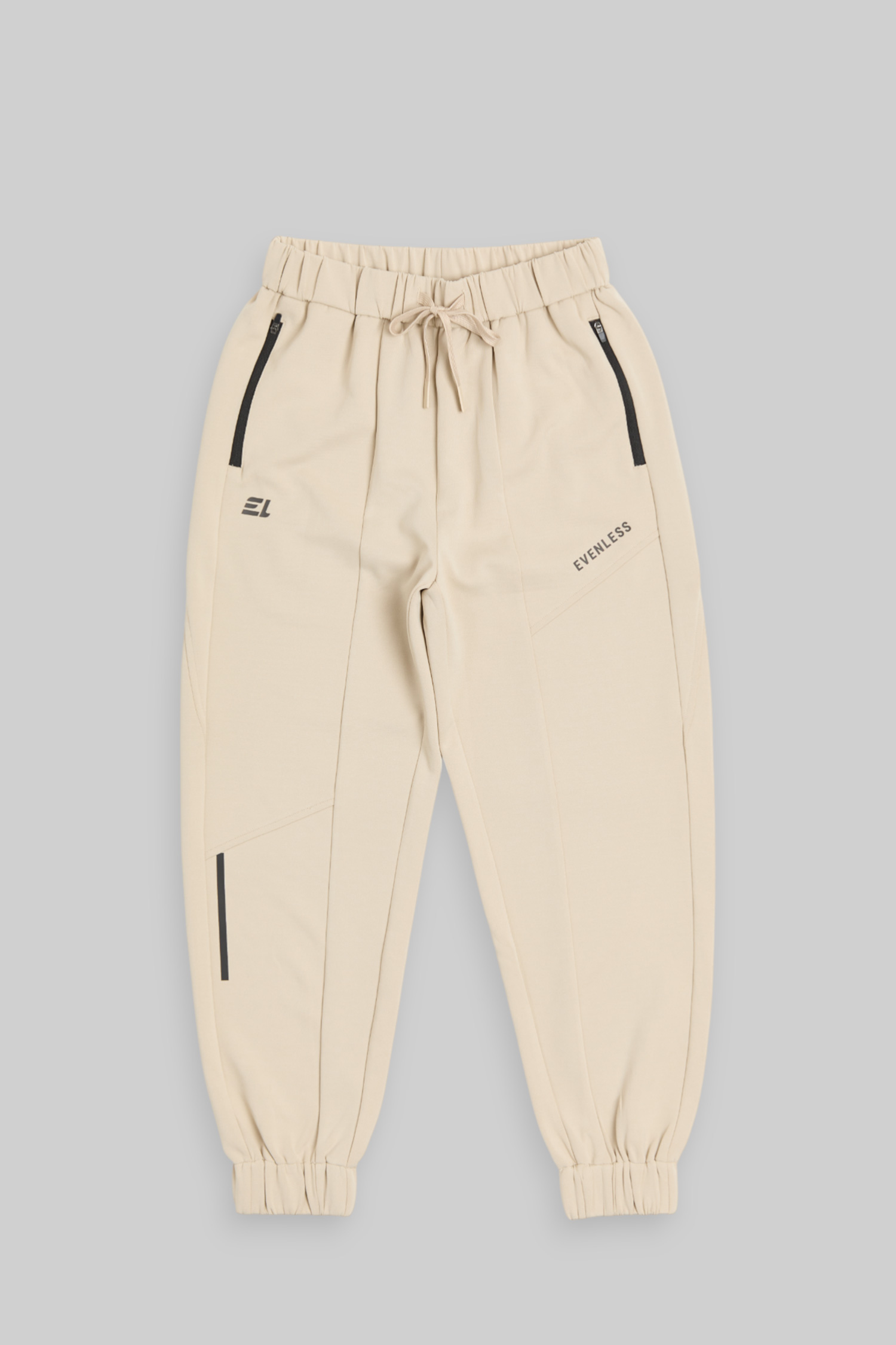 幾何結構運動縮口長褲