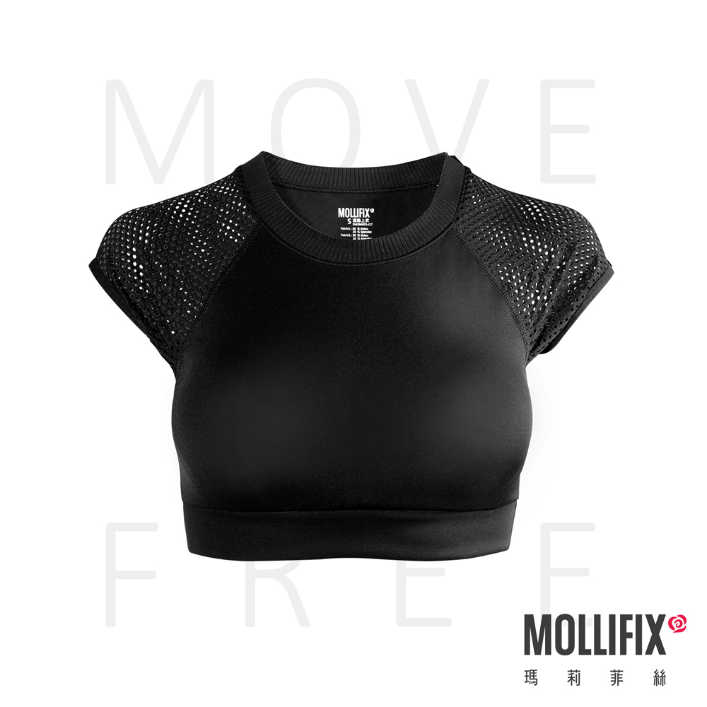 MOLLIFIX MoveFree 時尚包袖運動BRA