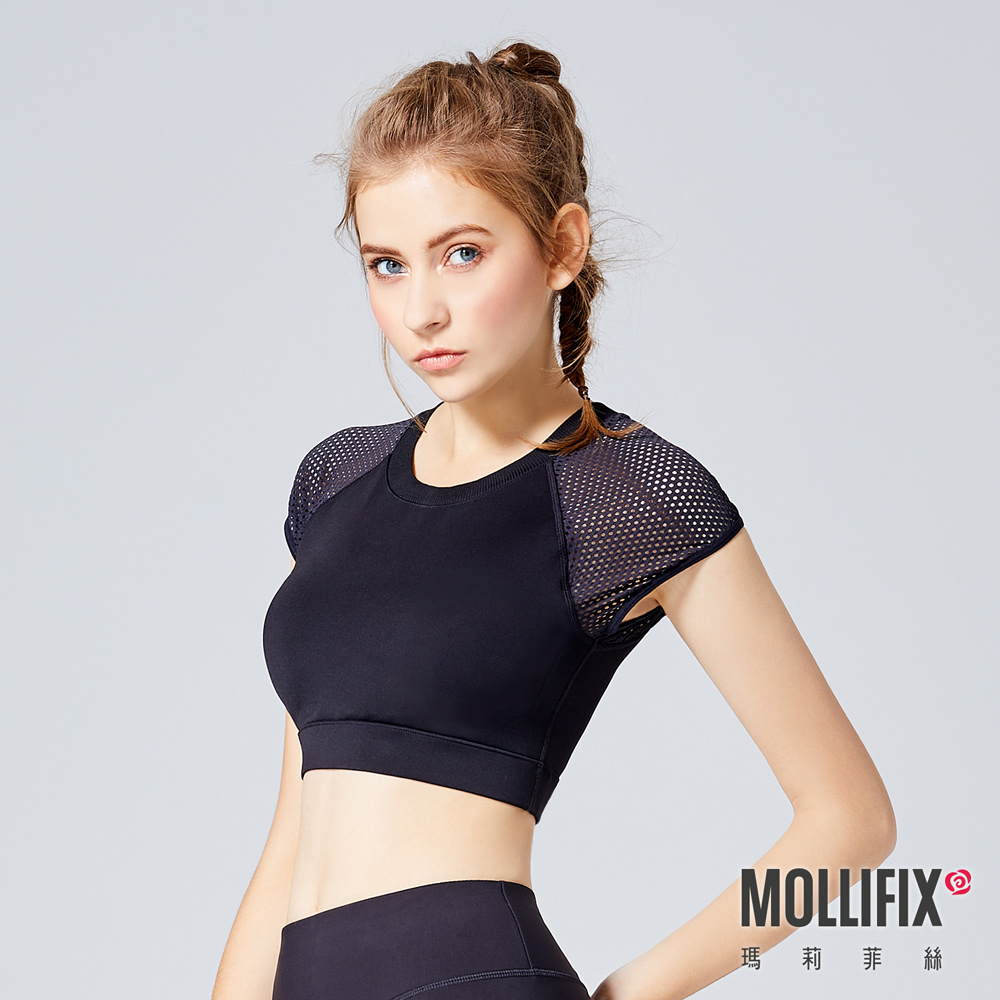 MOLLIFIX MoveFree 時尚包袖運動BRA