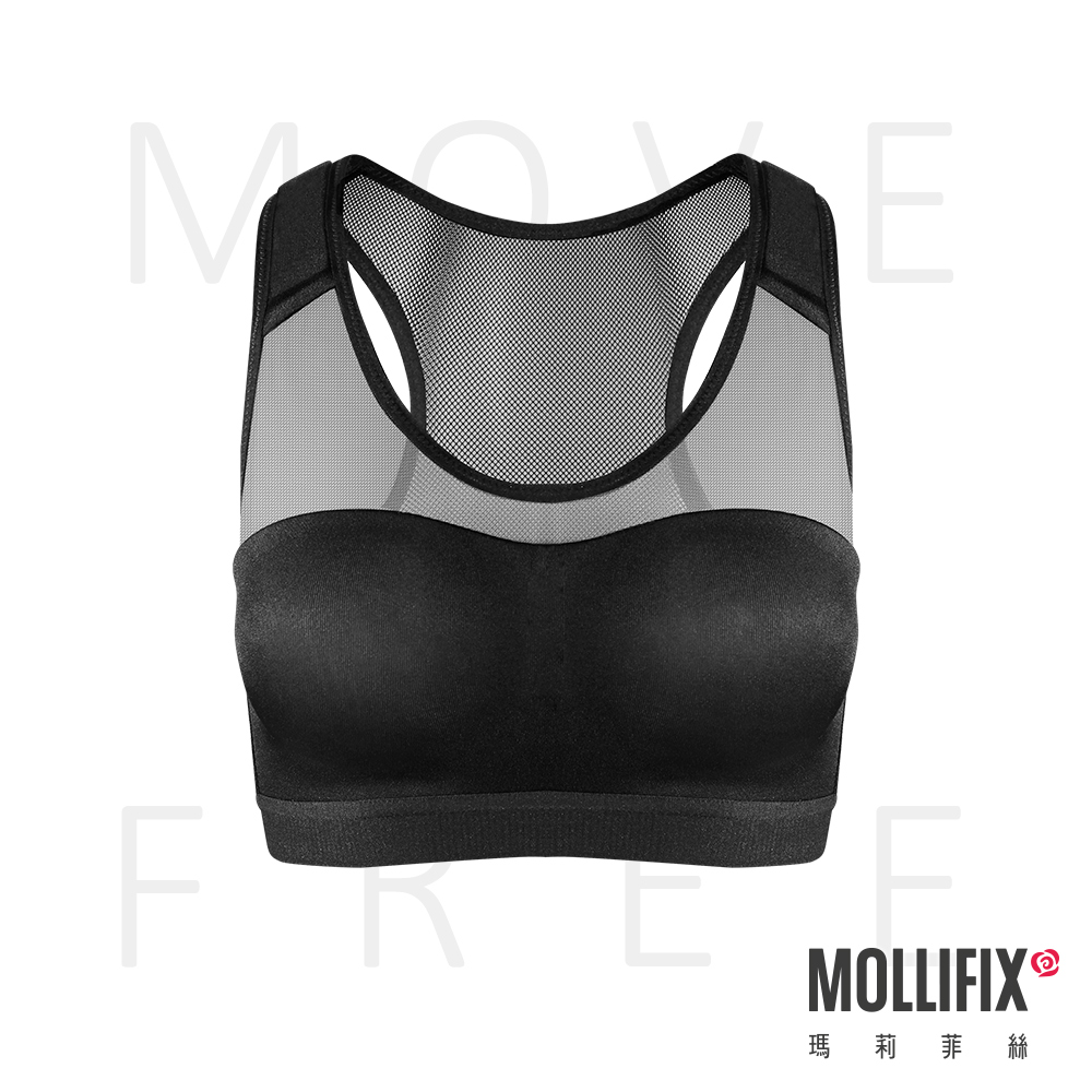 MOLLIFIX 軟鎧甲 跳躍緩衝美胸運動BRA