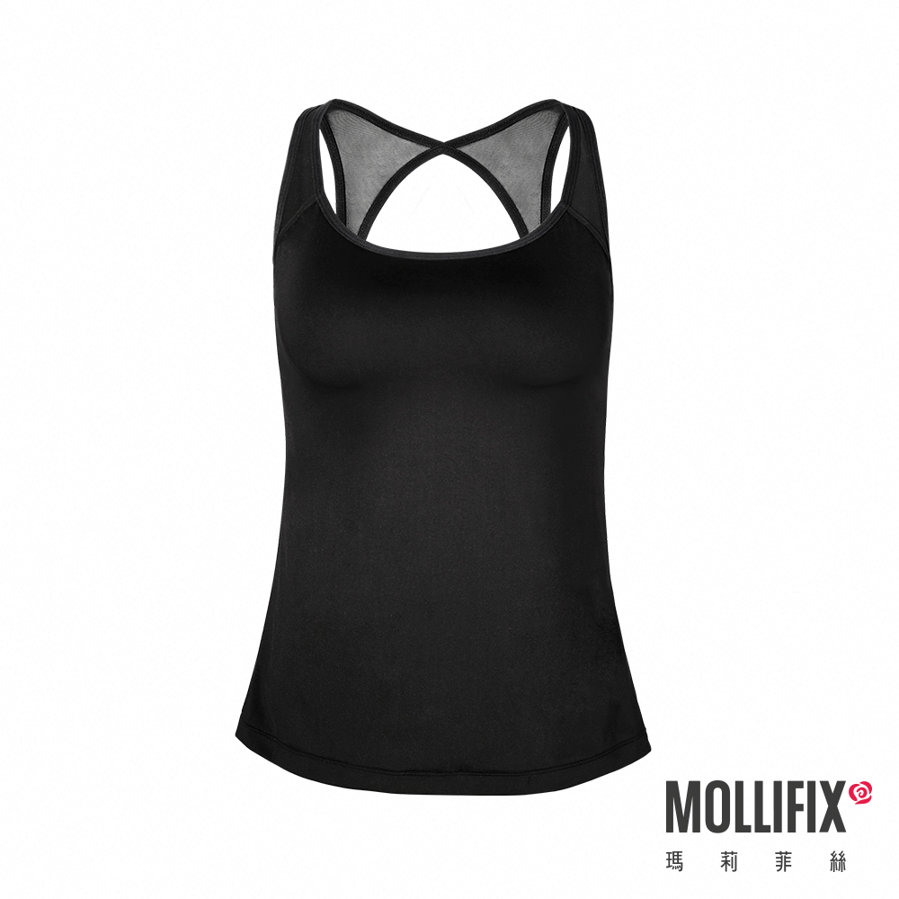 MOLLIFIX Active+ BRATOP後網運動背心