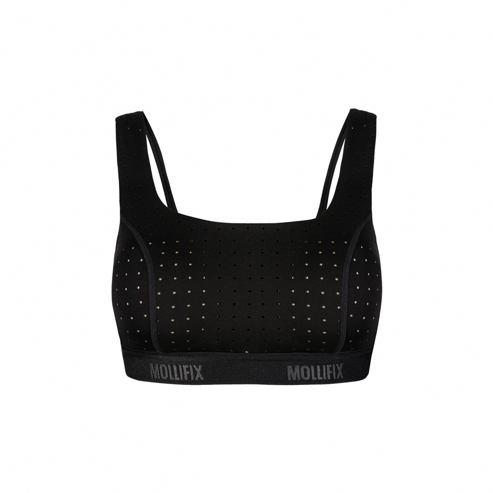 MOLLIFIX 雙帶支撐洞洞運動內衣