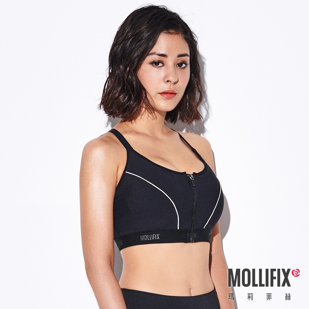 MOLLIFIX 前扣高穩定可調肩帶運動內衣