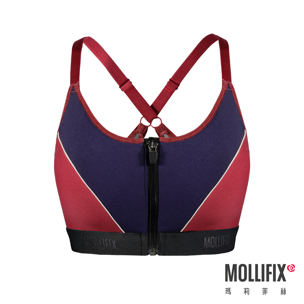 MOLLIFIX 前扣高穩定可調肩帶運動內衣