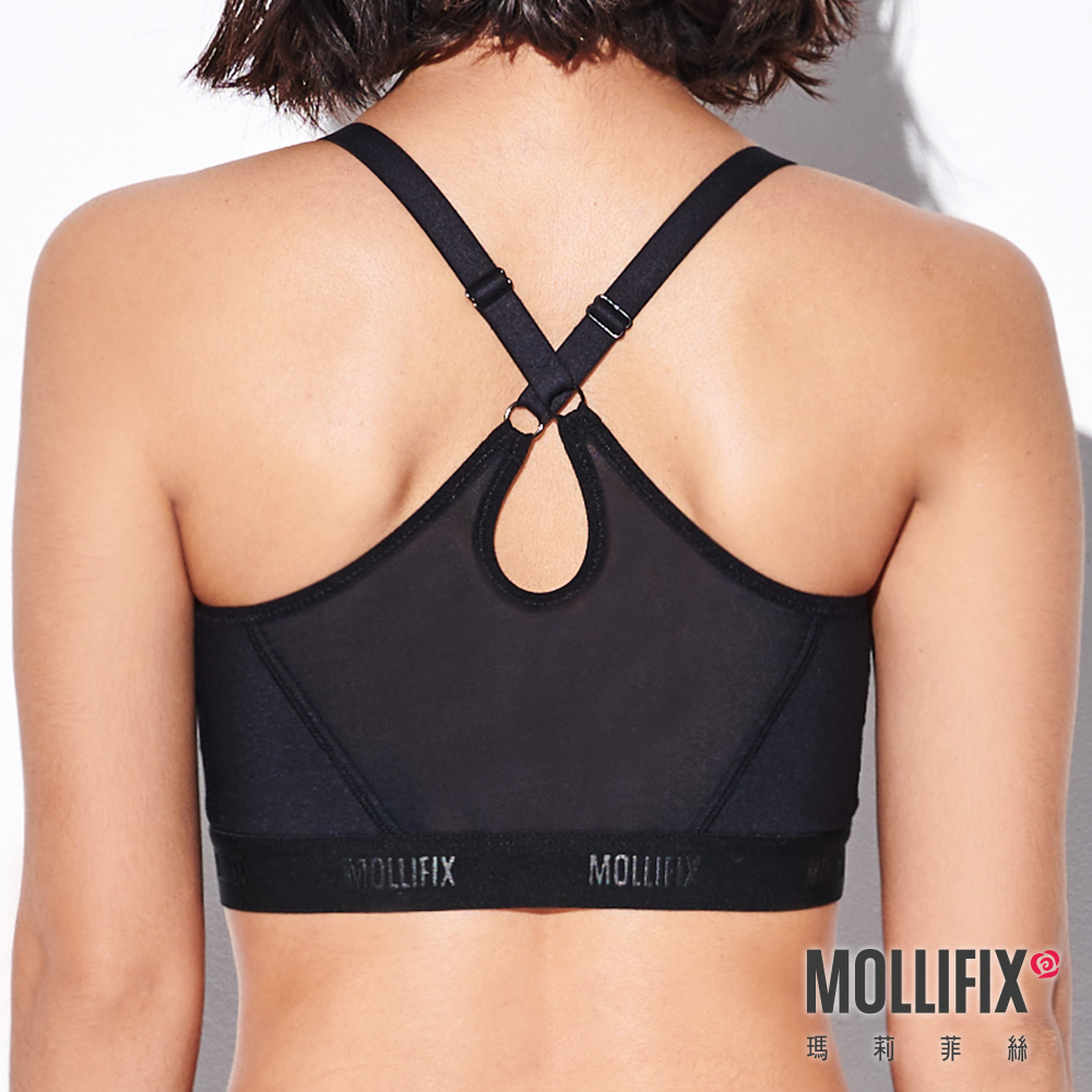 MOLLIFIX 前扣高穩定可調肩帶運動內衣