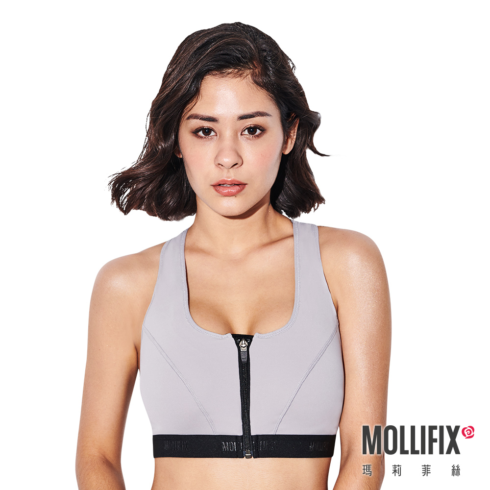 MOLLIFIX 前扣高穩定下擺織帶運動內衣
