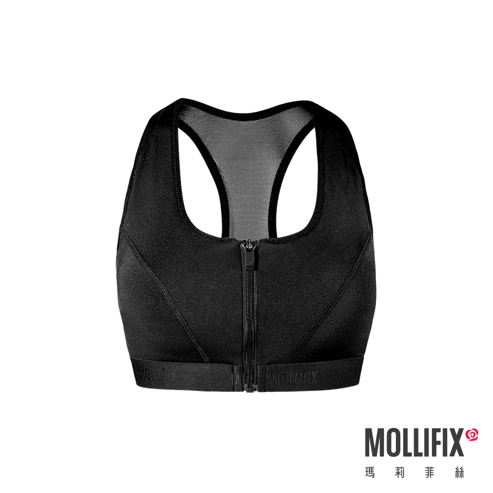 MOLLIFIX 前扣高穩定下擺織帶運動內衣