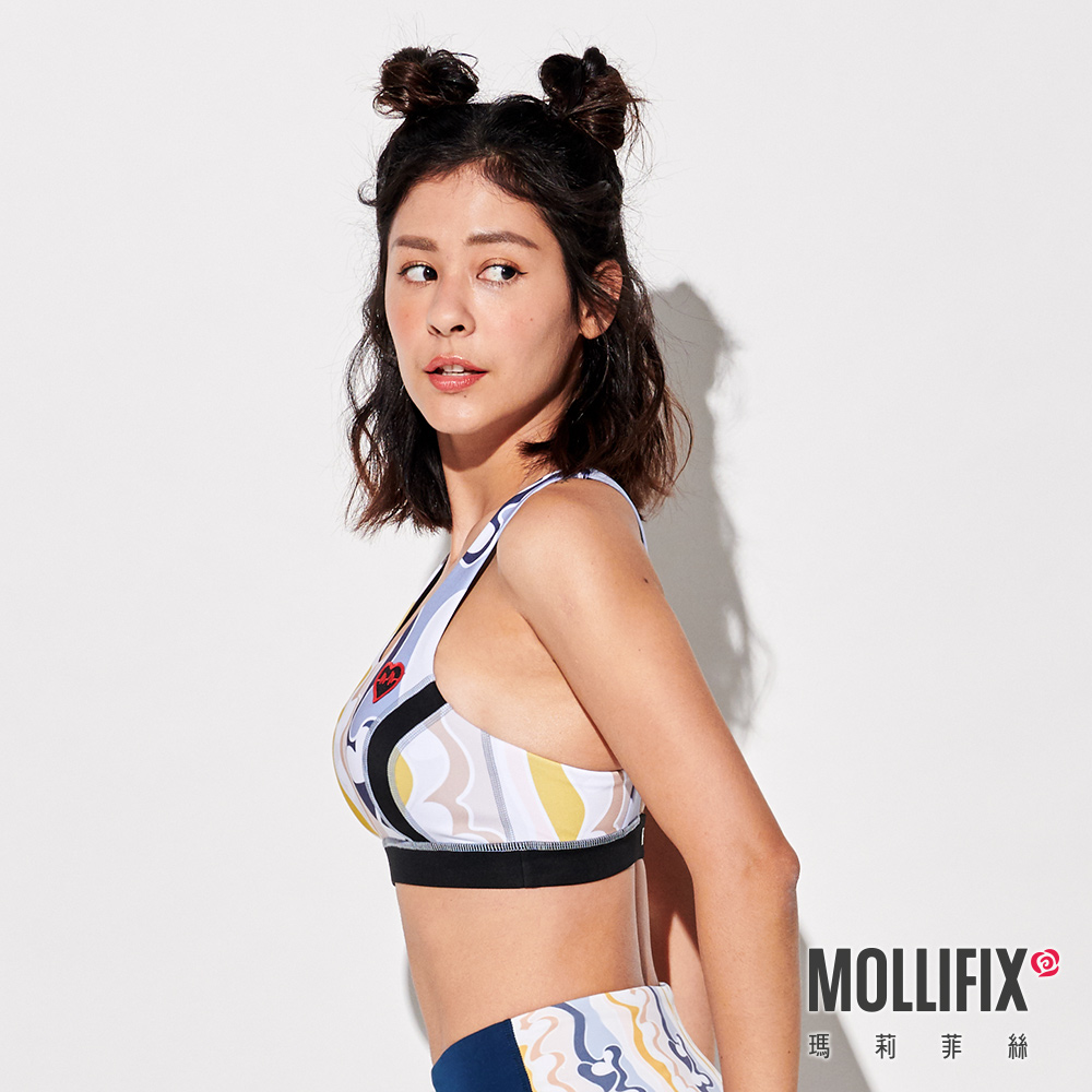 MOLLIFIX 弧線美背運動內衣