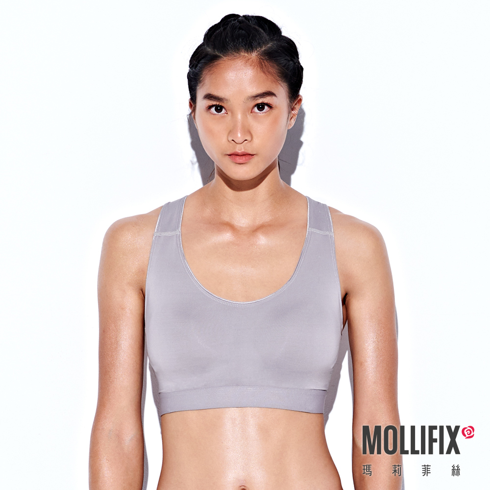 MOLLIFIX 寬帶挖背緩震運動內衣