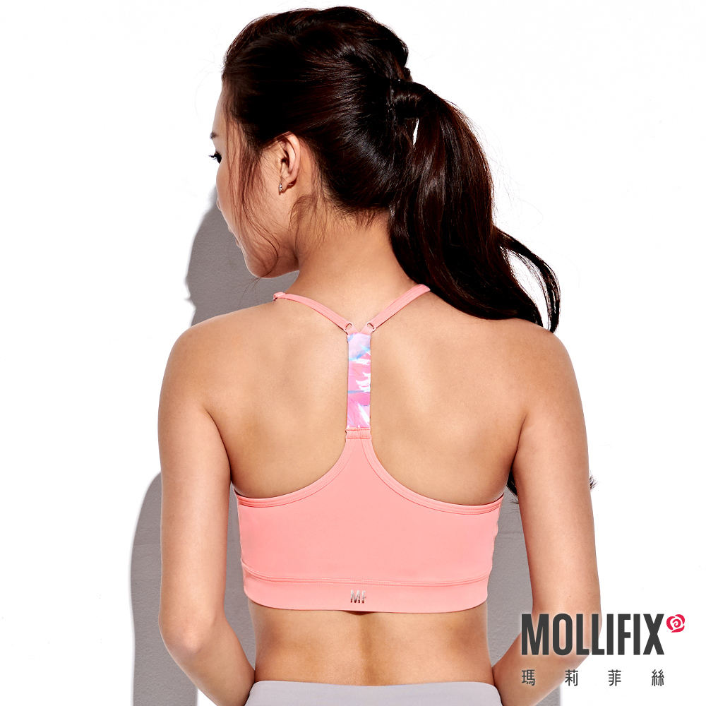 MOLLIFIX 極簡細帶Y背運動內衣