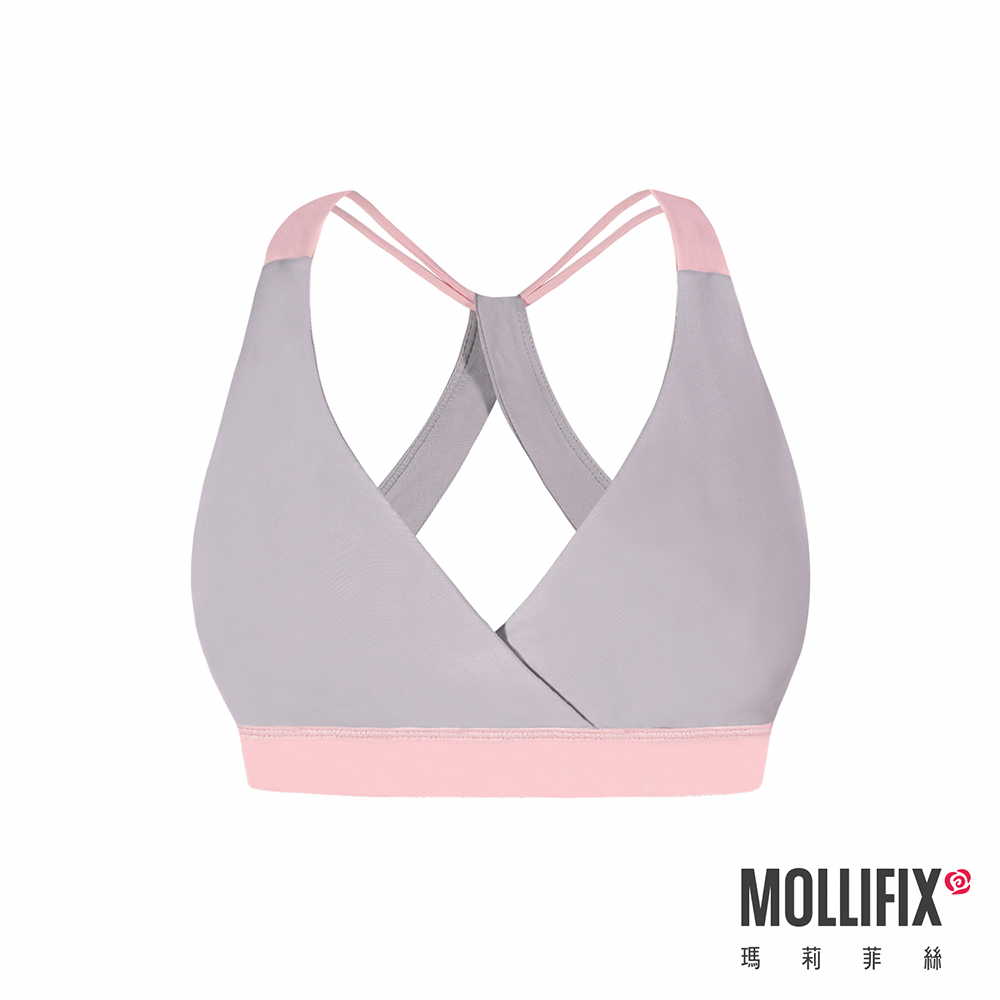 MOLLIFIX 交疊小V運動內衣