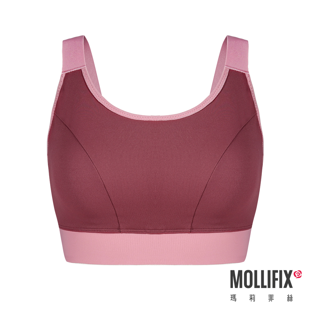 MOLLIFIX 暢動U領寬肩帶運動內衣