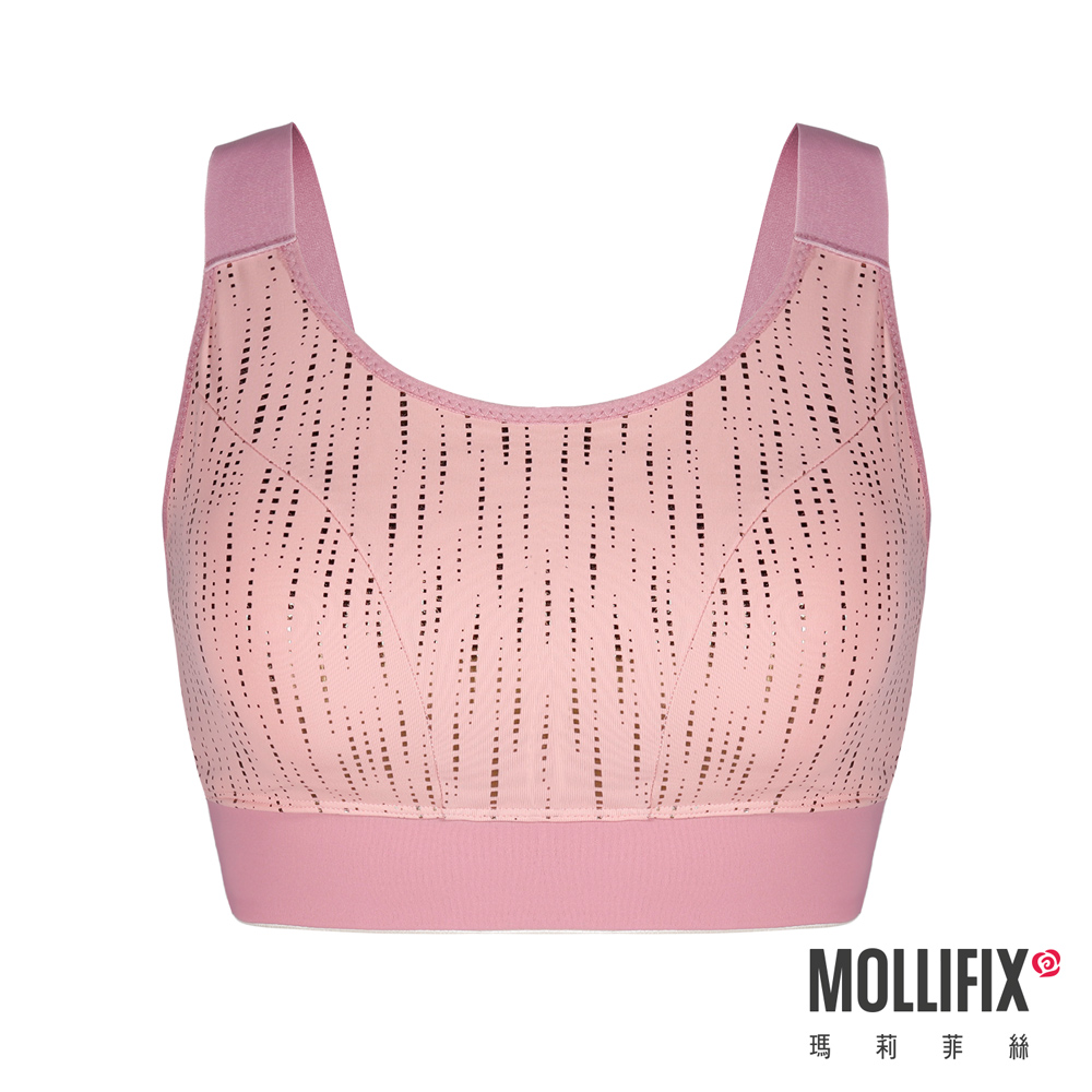 MOLLIFIX 暢動U領寬肩帶運動內衣