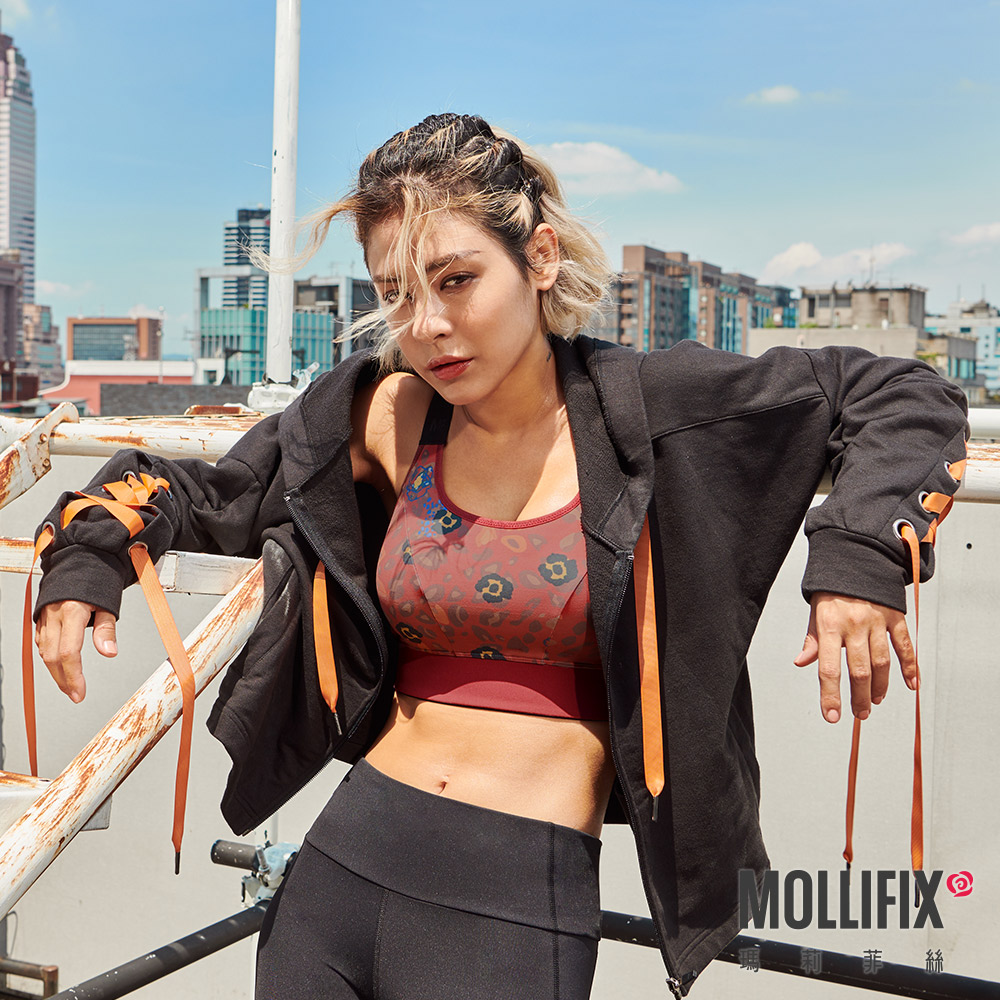 MOLLIFIX 暢動U領寬肩帶運動內衣