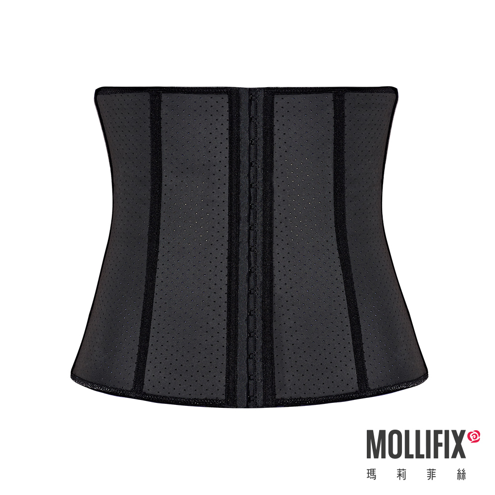 MOLLIFIX 透氣健身束腰夾 XS(黑)
