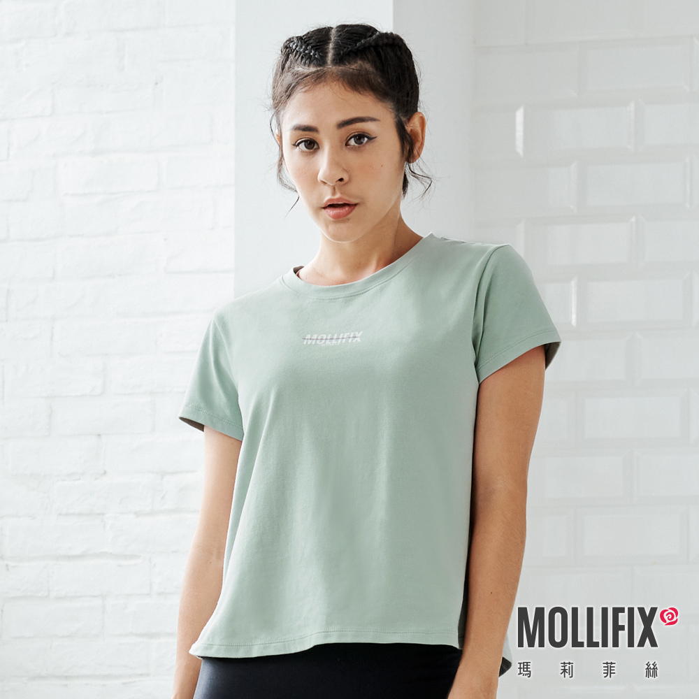 MOLLIFIX 簡約造型短袖上衣
