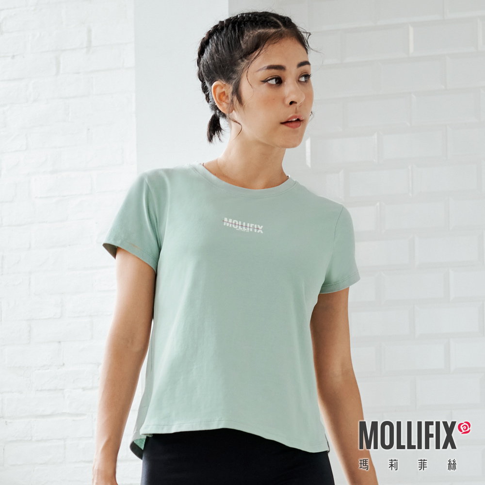 MOLLIFIX 簡約造型短袖上衣