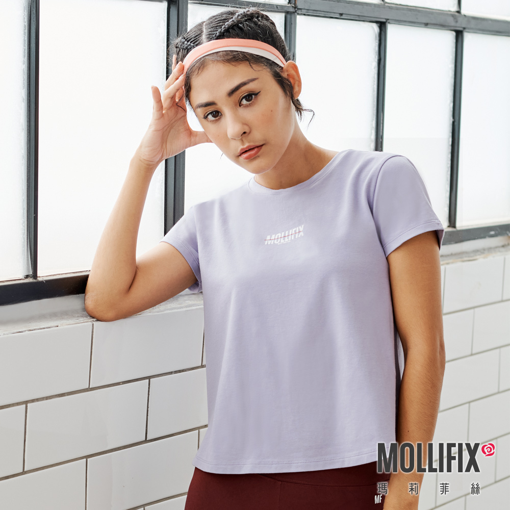 MOLLIFIX 簡約造型短袖上衣
