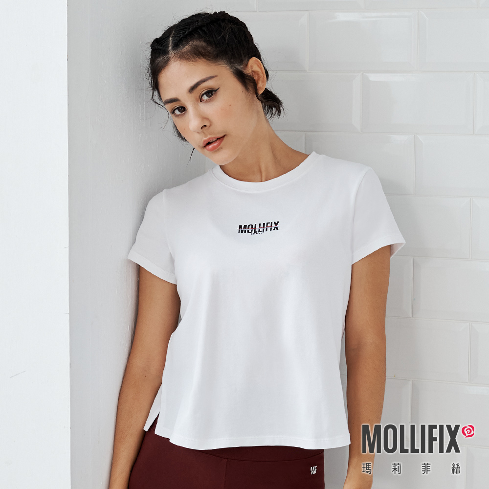MOLLIFIX 簡約造型短袖上衣