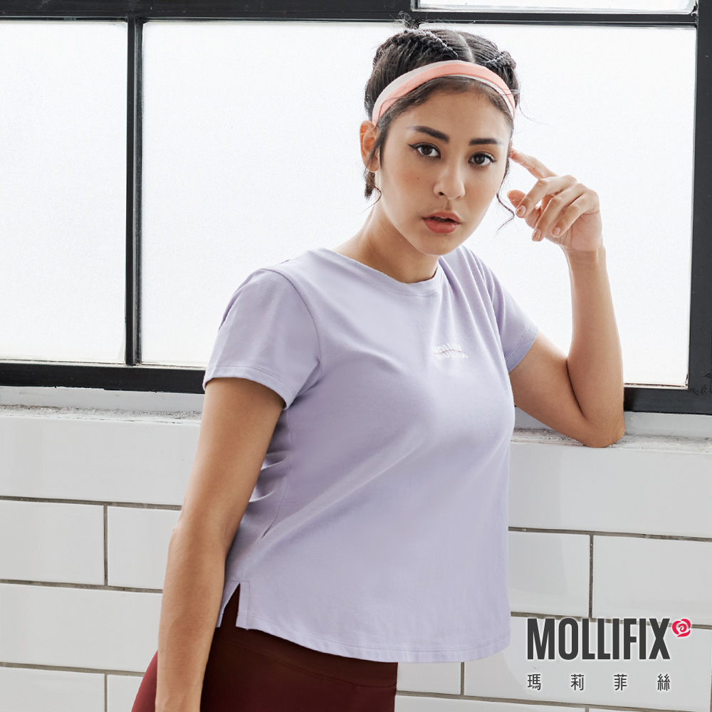 MOLLIFIX 簡約造型短袖上衣