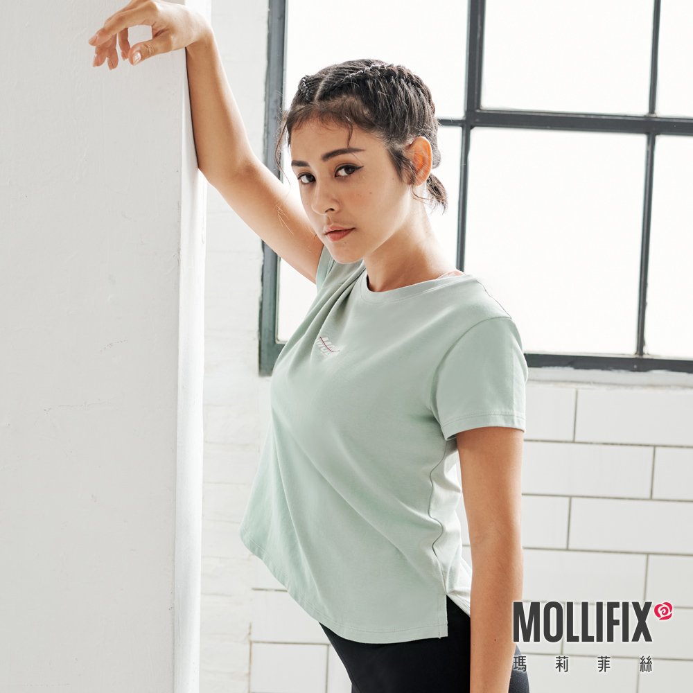 MOLLIFIX 簡約造型短袖上衣