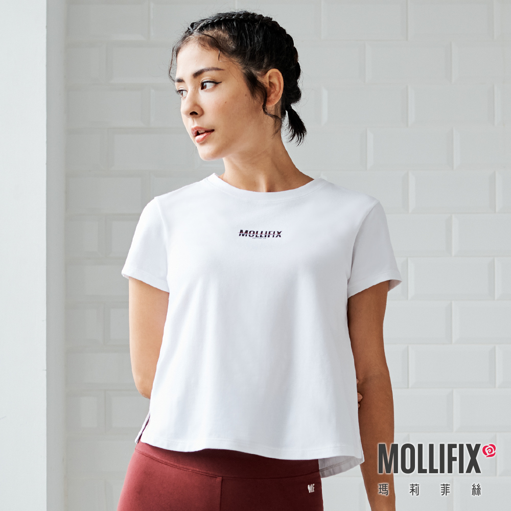 MOLLIFIX 簡約造型短袖上衣