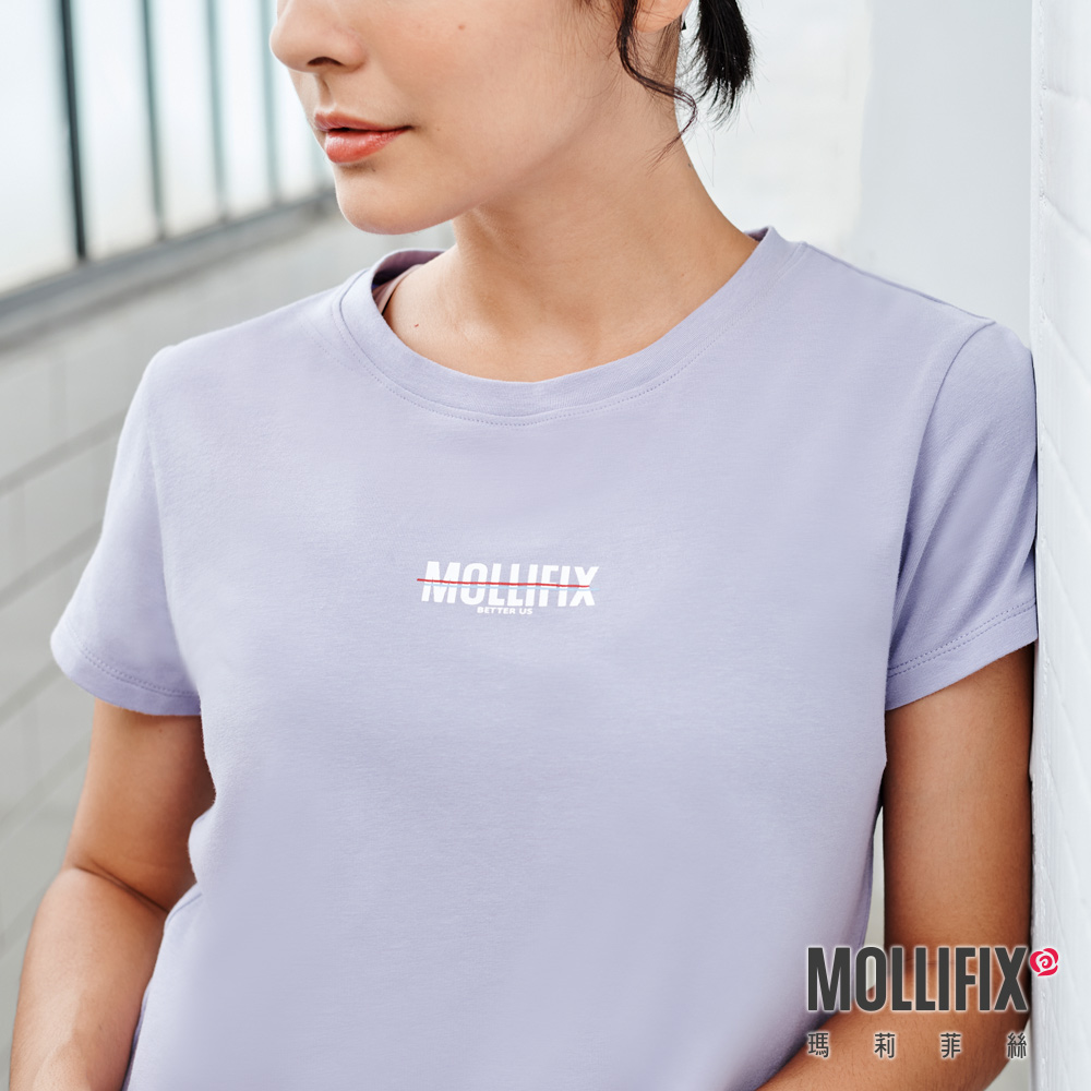 MOLLIFIX 簡約造型短袖上衣