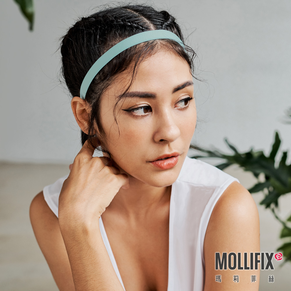 MOLLIFIX 彈性運動髮帶 3入組