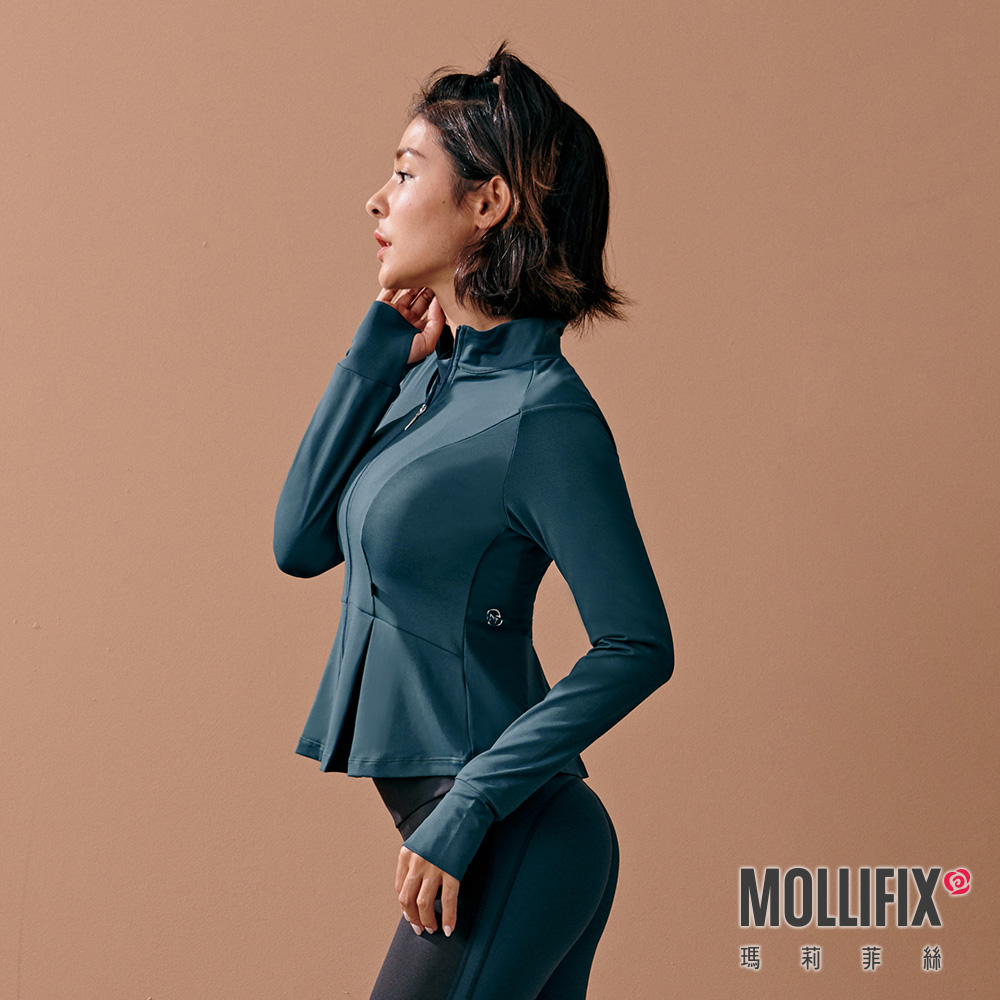 MOLLIFIX 造型修身傘狀訓練外套
