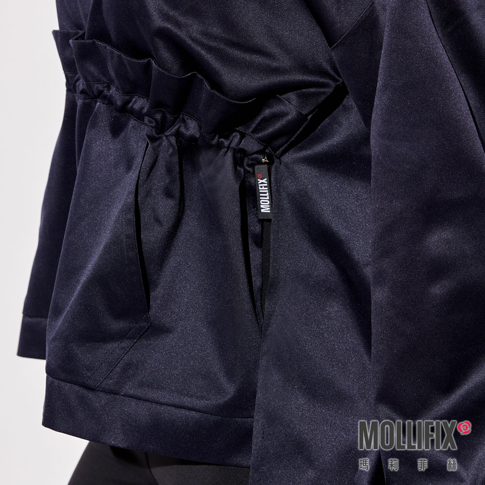 MOLLIFIX 造型剪裁前口袋連帽上衣