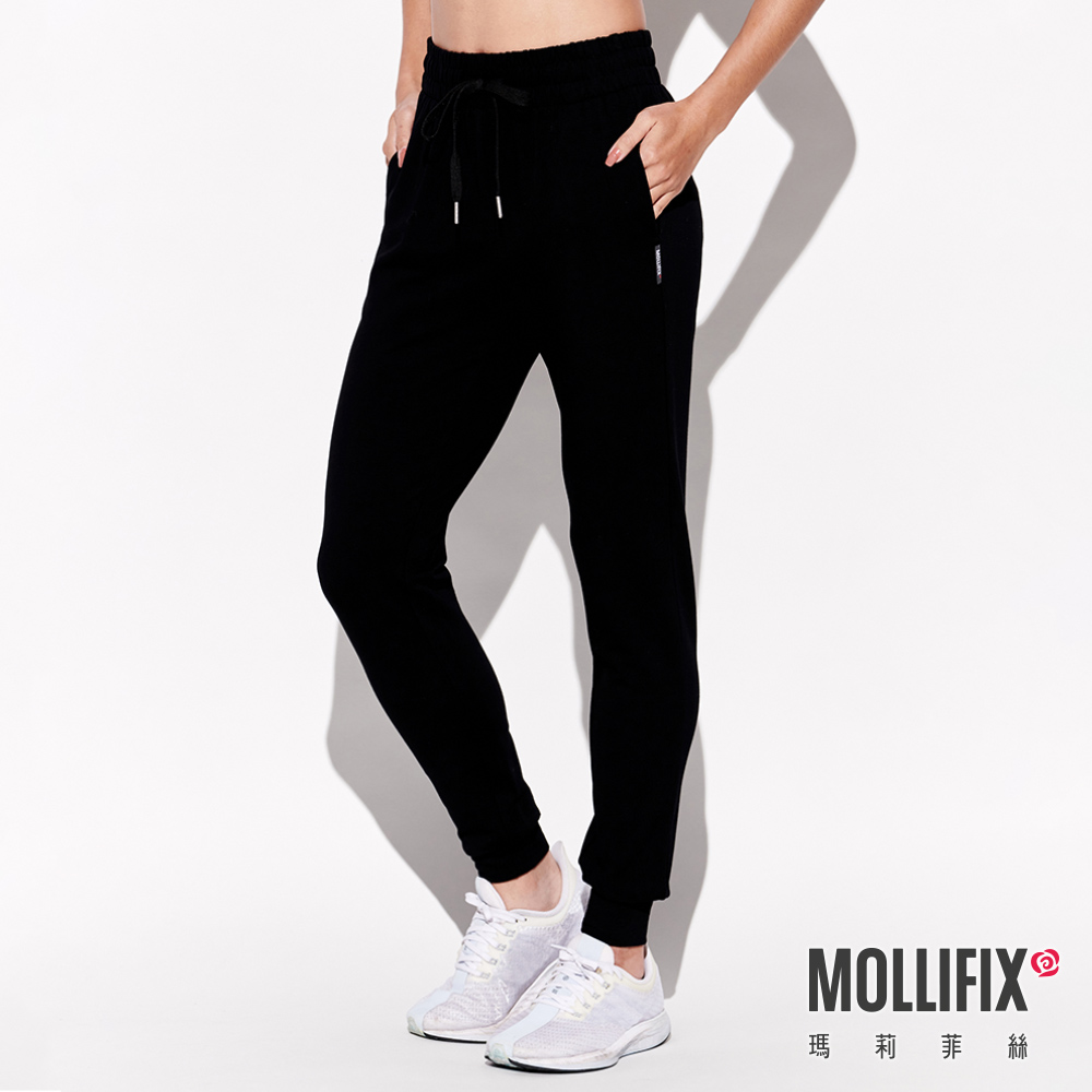 MOLLIFIX 簡約修身縮口運動褲