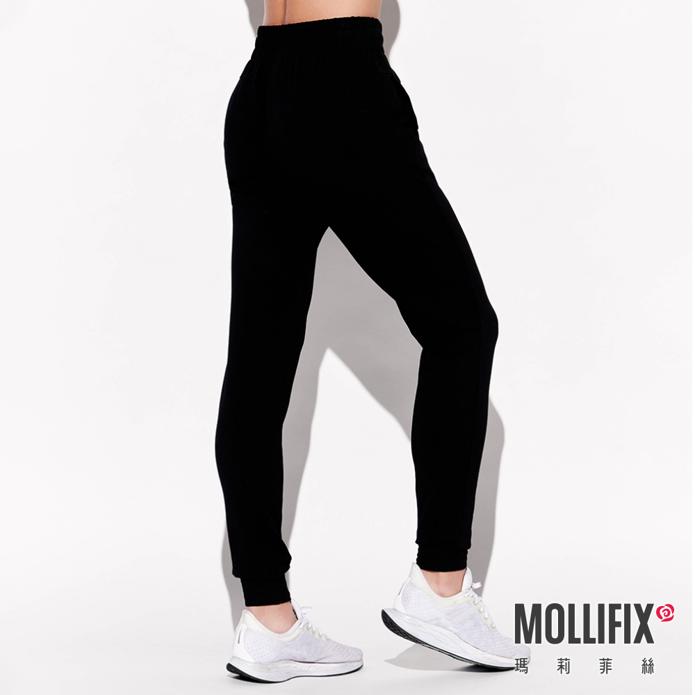 MOLLIFIX 簡約修身縮口運動褲