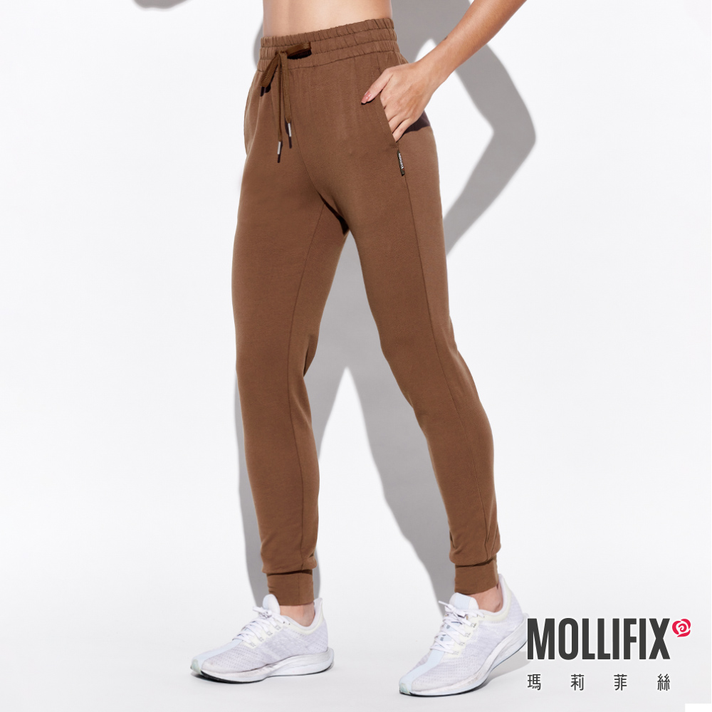 MOLLIFIX 簡約修身縮口運動褲