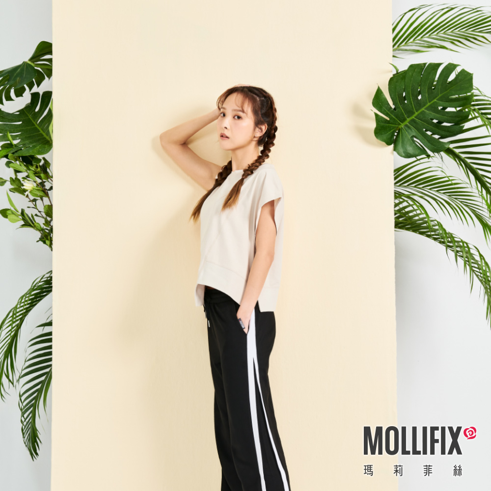 MOLLIFIX 不對稱造型休閒背心
