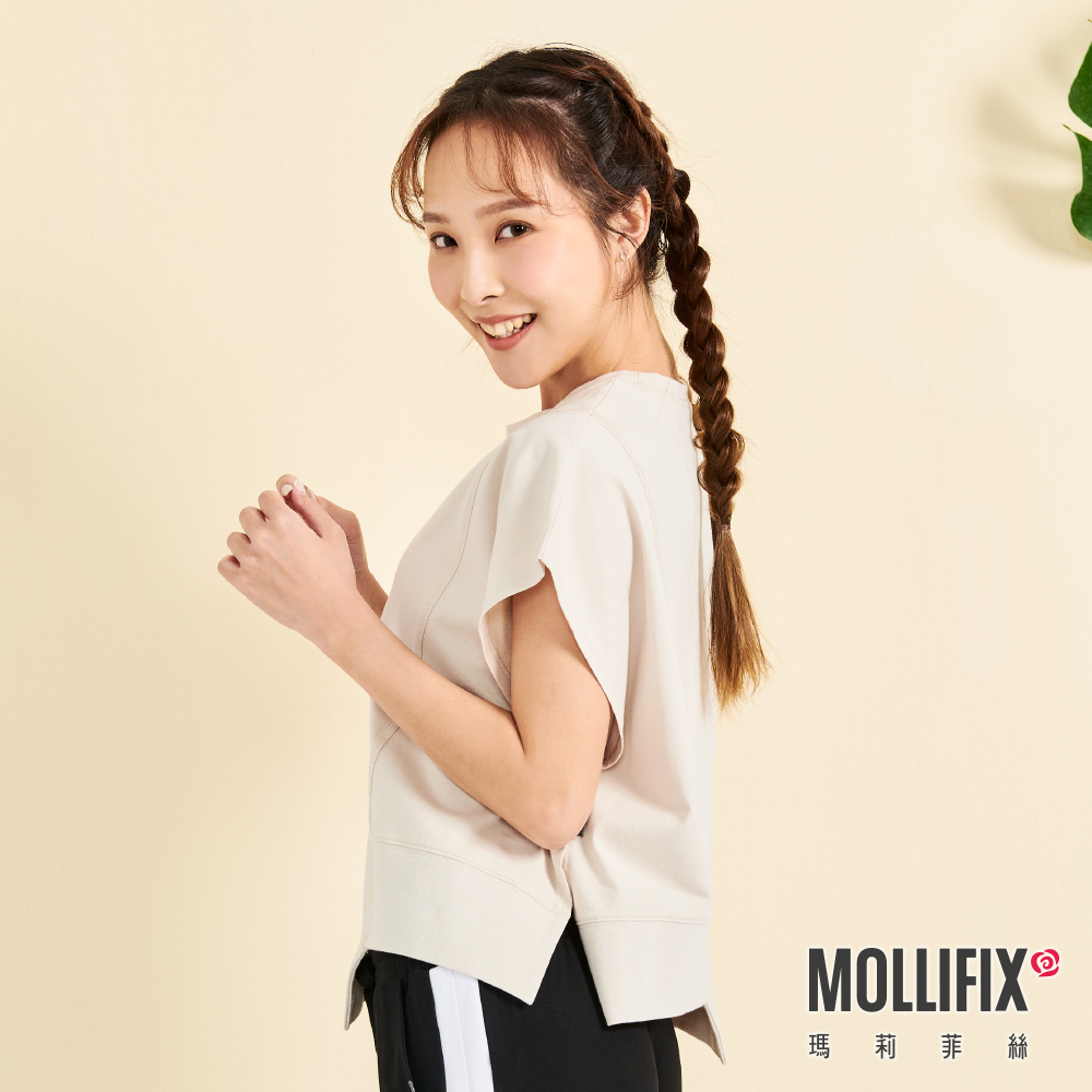 MOLLIFIX 不對稱造型休閒背心