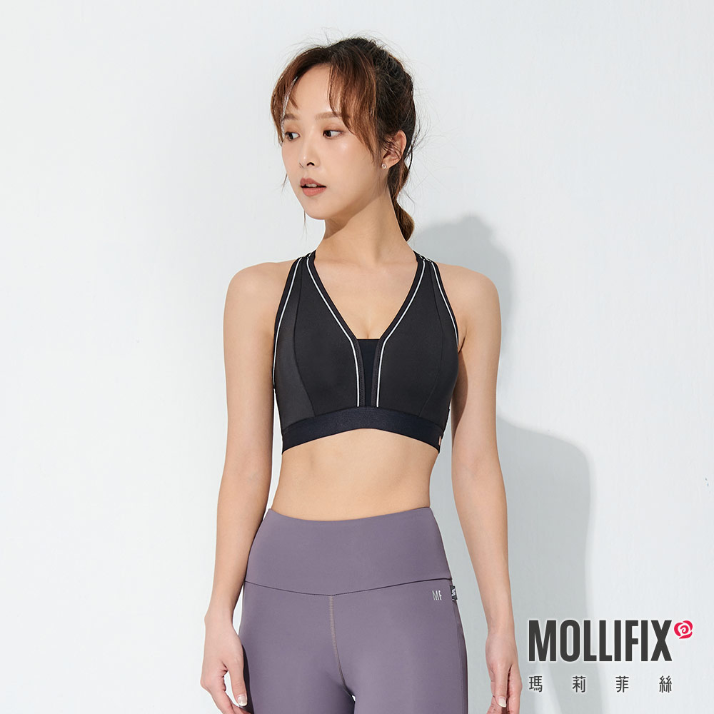 MOLLIFIX TRULY 高強度V領美背運動內衣