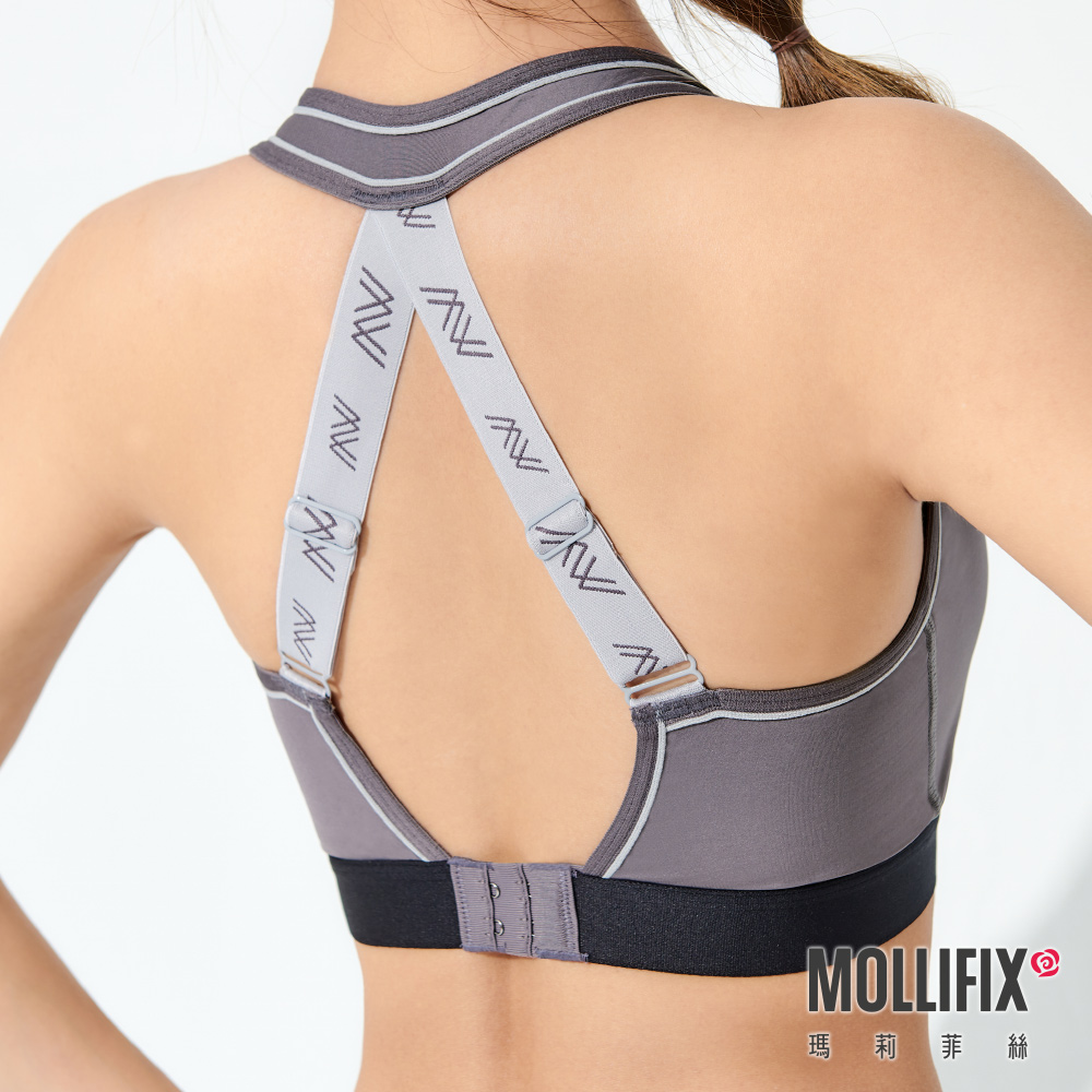 MOLLIFIX TRULY 高強度V領美背運動內衣