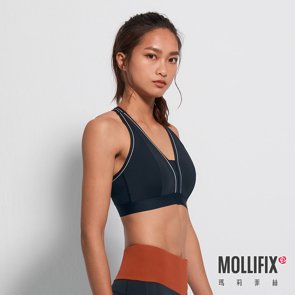 MOLLIFIX TRULY 高強度V領美背運動內衣